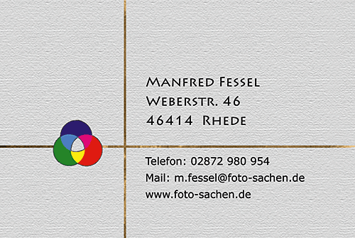 Visitenkarte Manfred Fessel